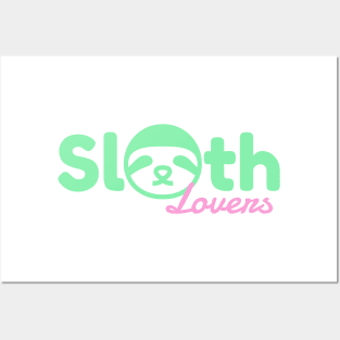 Sloth Lovers Posters and Art